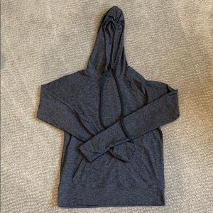 Outdoor voices soft charcoal pullover hoodie